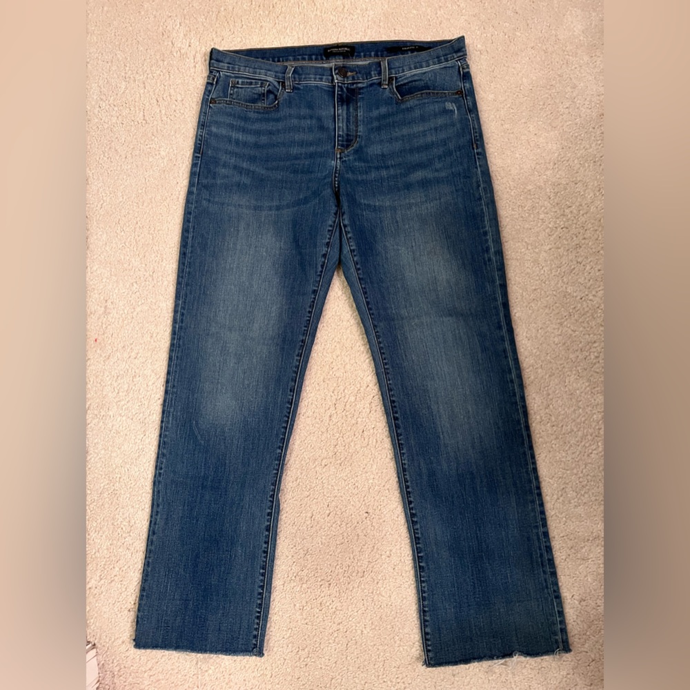 Banana Republic Girlfriend Jeans Size 31 Medium Wash